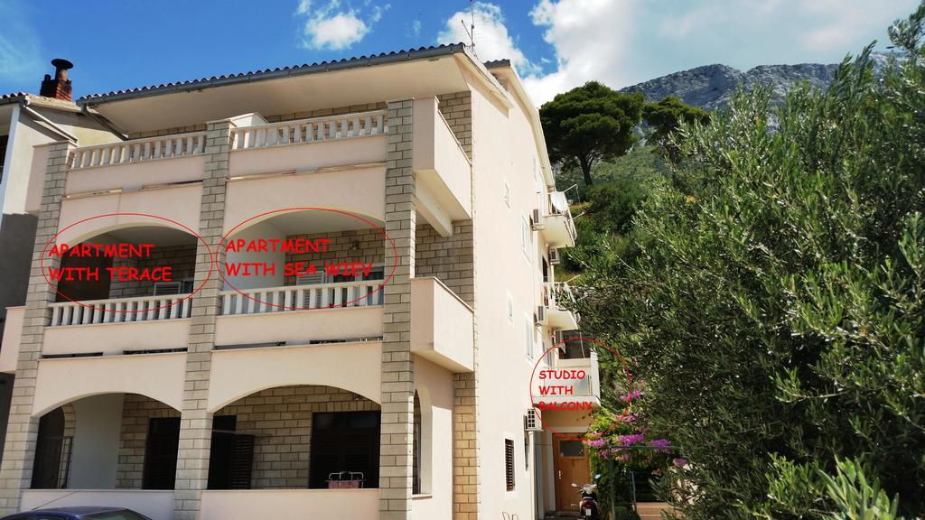 Apartments Ursic Mb Brela Ngoại thất bức ảnh